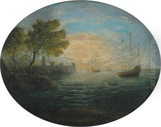 Sea Piece (coast Scene) Oil Painting by Claude Lorrain (Claude Gellee)