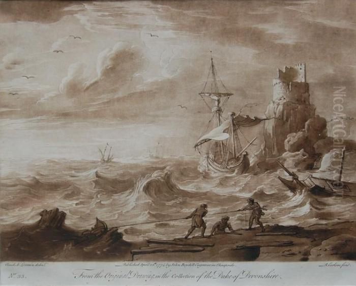 Untitled Oil Painting by Claude Lorrain (Claude Gellee)