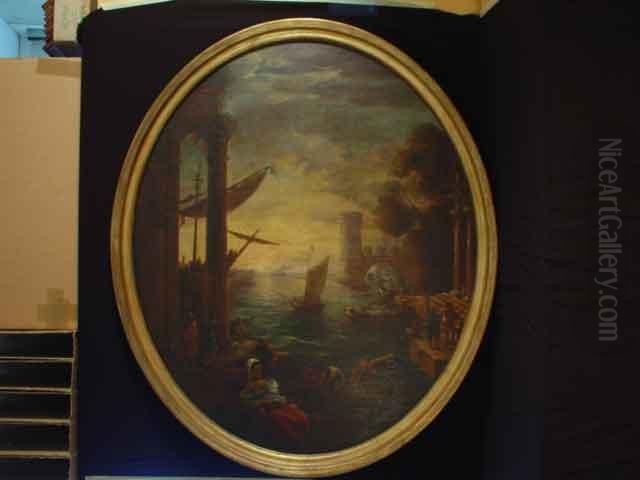 Nachfolge Oil Painting by Claude Lorrain (Claude Gellee)