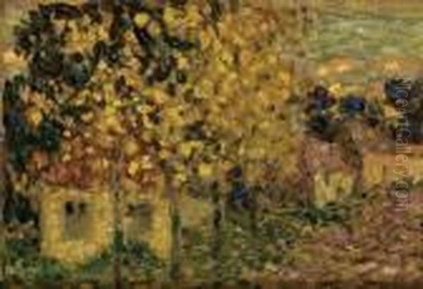 L Oil Painting by Henri Eugene Augustin Le Sidaner