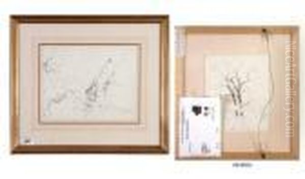 Berry Church, 
Amberly Oil Painting by Benjamin Williams Leader