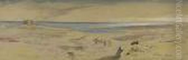 Selmun, Malta Oil Painting by Edward Lear