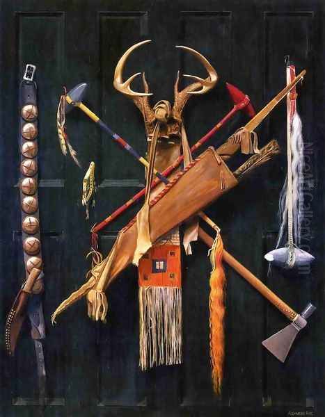 Weapons of War Oil Painting by Alexander Pope