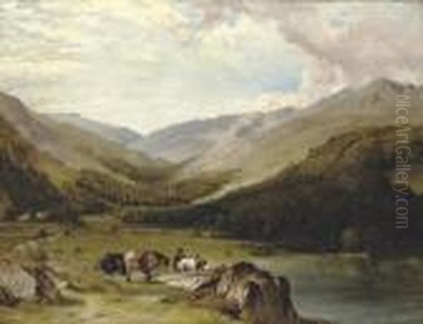 Frederick Richard Lee Was The 
Son Of Architect Thomas Lee And His Wife Mary, Who Lived In Barnstaple, 
Devon, Where Lee Was Born On 10 June 1798. Living Near The North Devon 
Coast Fostered An Abiding Passion For The Sea; This And Drawing, For 
Which Oil Painting by Frederick Richard Lee, R.A.