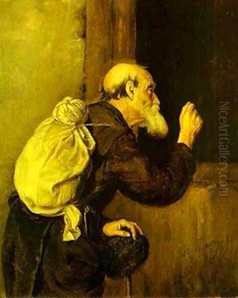 Wanderer Oil Painting by Vasily Polenov