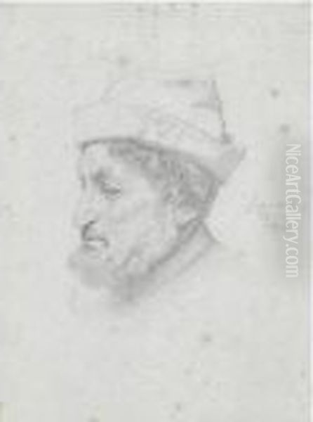 Portraits Of Enrico Gamba Oil Painting by Frederick Leighton