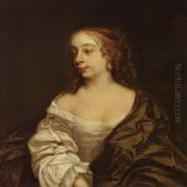Portrait Of A Lady Oil Painting by Sir Peter Lely