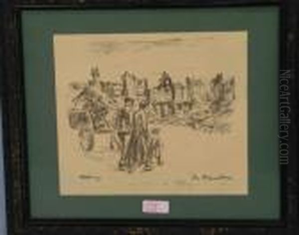 Ostpreusen Oil Painting by Max Liebermann