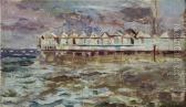 Bagnetti Pejani Oil Painting by Ulvi Liegi