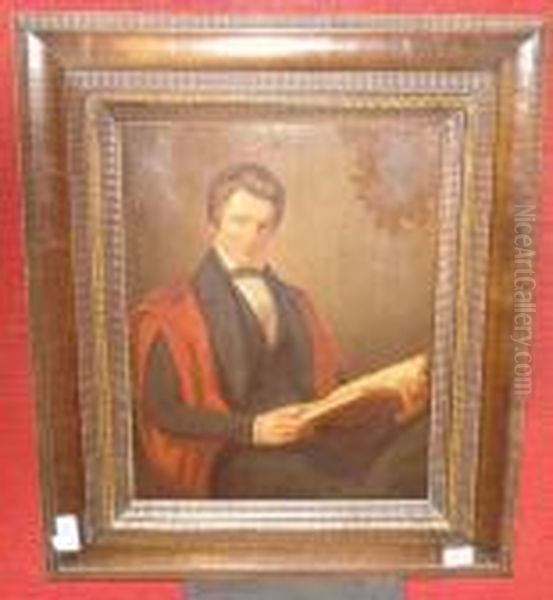 The Undergraduate Oil Painting by John Linnell