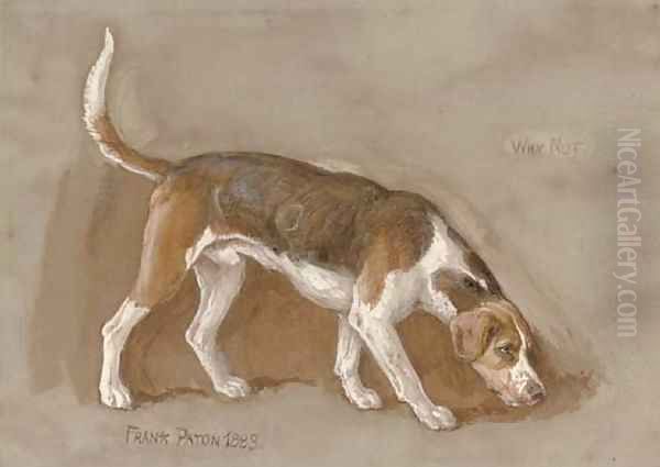 Why not Oil Painting by Frank Paton