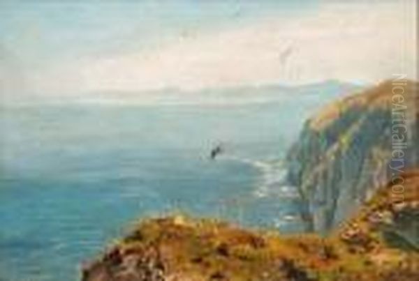 Horn Head, Co. Donegal, Ireland Oil Painting by George Edward Lodge