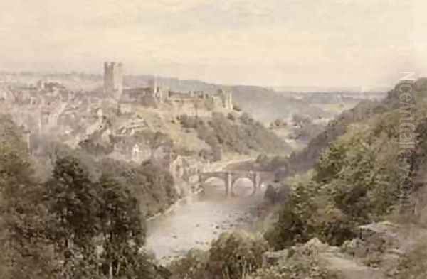 Richmond, Yorkshire Oil Painting by Harry Sutton Palmer