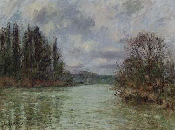 Bords De L'oise Oil Painting by Gustave Loiseau