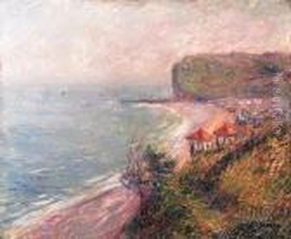 La Jetee De Fecamp Oil Painting by Gustave Loiseau