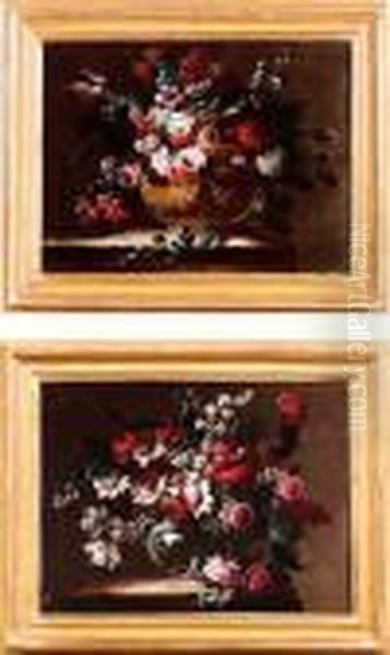 Vaso Di Fiori
Vaso Di Fiori Oil Painting by Gasparo Lopez