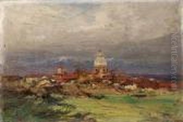 Garessio Oil Painting by Alessandro Lupo