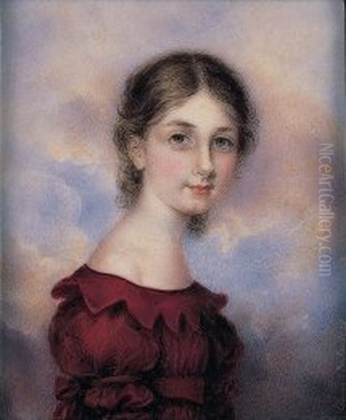 Marianne Beckett Oil Painting by Anna Claypoole Peale