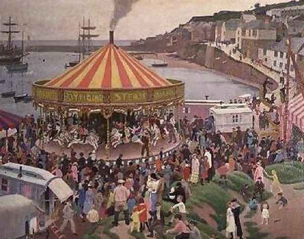 All the Fun of the Fair Oil Painting by Ernest Procter