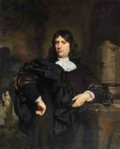 Bildnis Eines Herrn Oil Painting by Nicolaes Maes