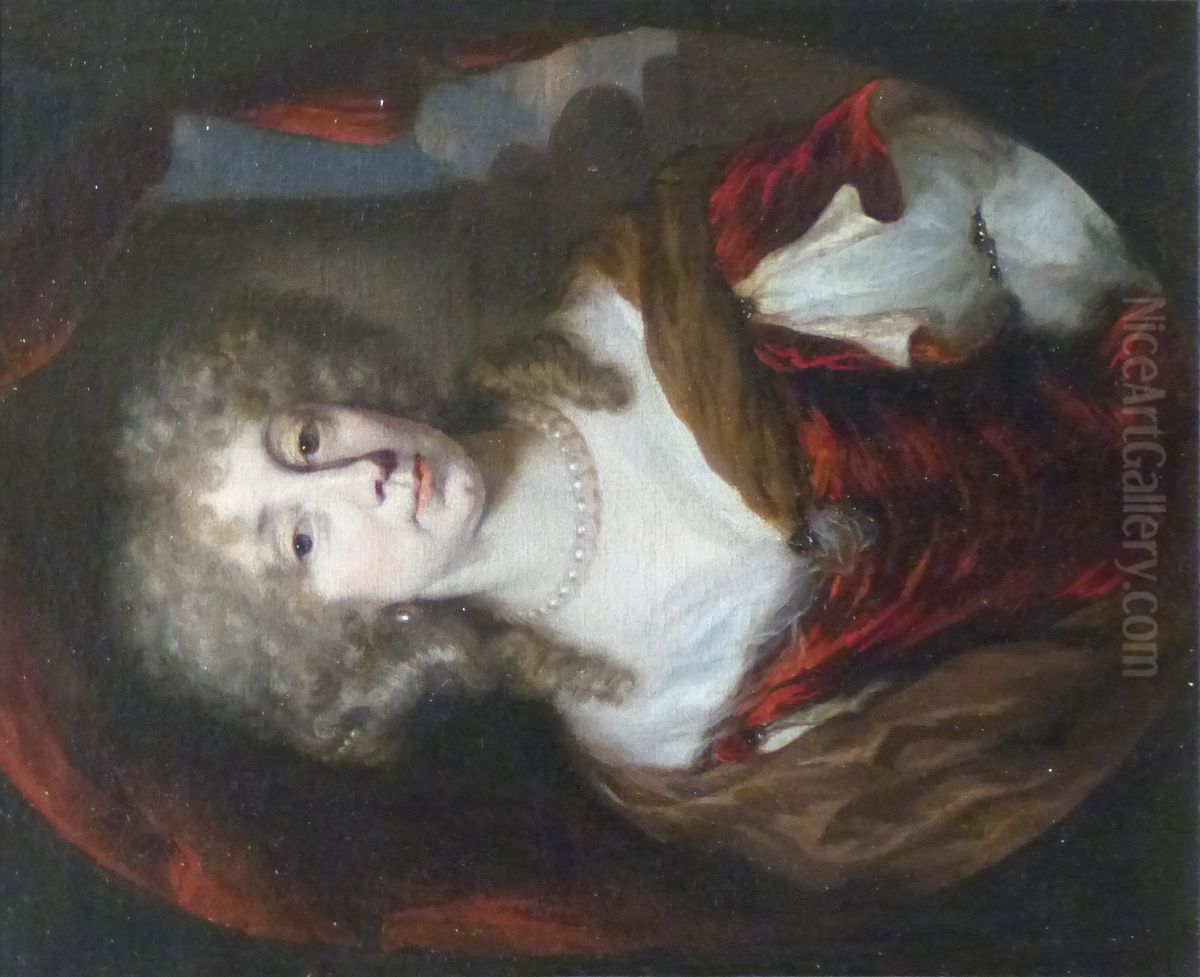 Portrait De Femme Oil Painting by Nicolaes Maes
