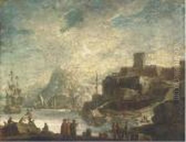 Oil On Canvas Oil Painting by Alessandro Magnasco