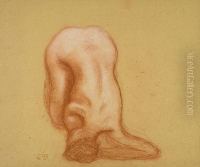 Nu Oil Painting by Aristide Maillol