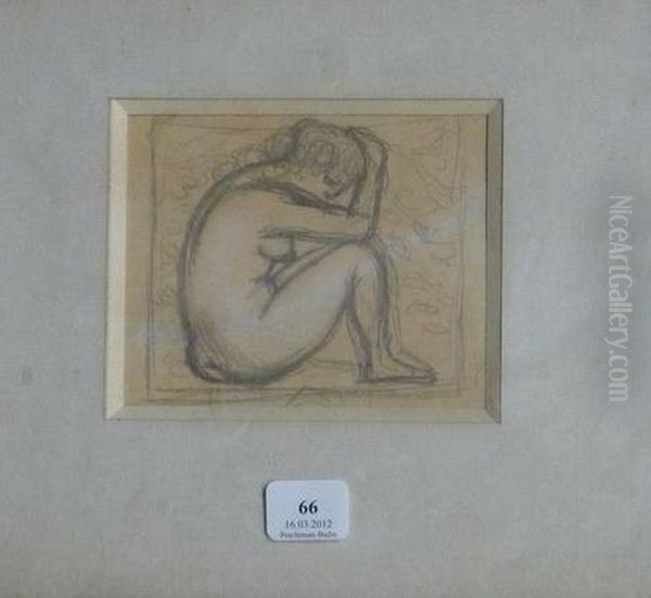Nu Allonge Oil Painting by Aristide Maillol