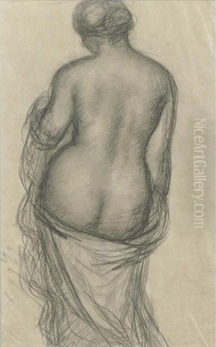 Property Of A Private Collector, Philadelphia
 

 
 
 

 
 Female Nude Oil Painting by Aristide Maillol