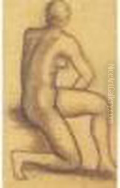 Ida, 1929-1930. Oil Painting by Aristide Maillol