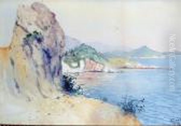 Capri (1928) Oil Painting by Soter Jaxa Malachowski
