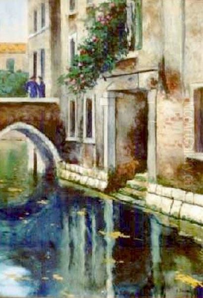 Wenecja Oil Painting by Soter Jaxa Malachowski