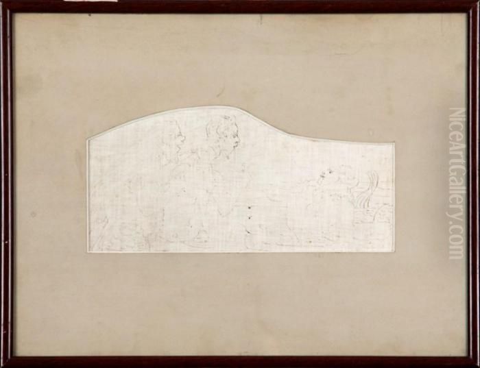 Szkice Postaci Oil Painting by Jacek Malczewski