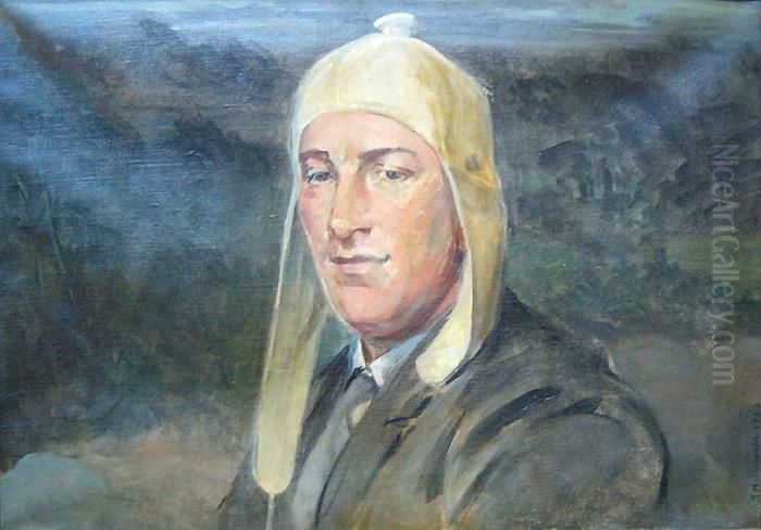 Portret Syna Rafala Oil Painting by Jacek Malczewski