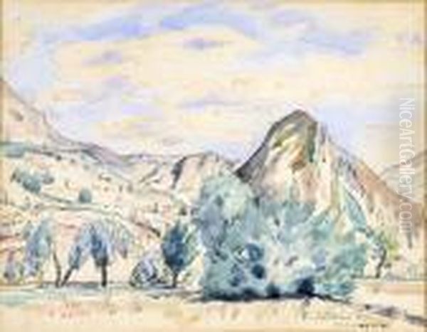 Castellanne Oil Painting by Henri Charles Manguin