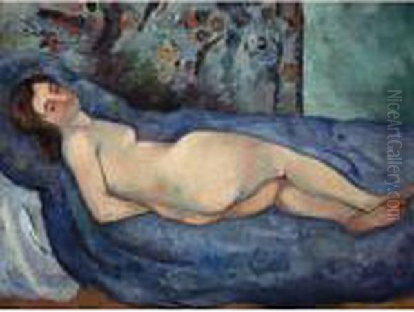 Le Sommeil Oil Painting by Henri Charles Manguin