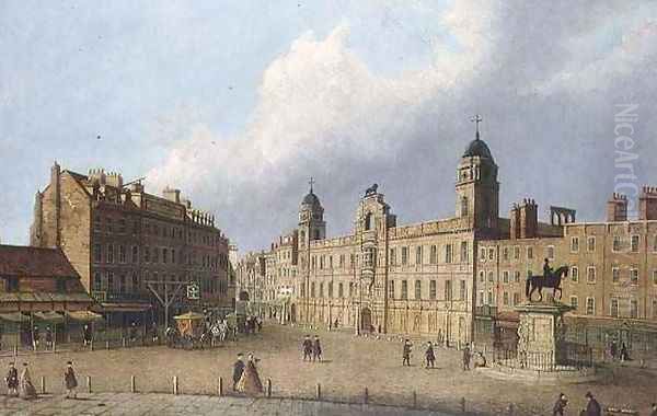Northumberland House, Charing Cross 2 Oil Painting by Sir John Dean Paul