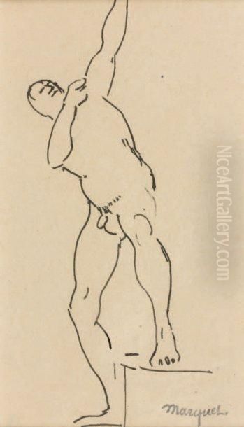 Etude D'homme Oil Painting by Albert Marquet