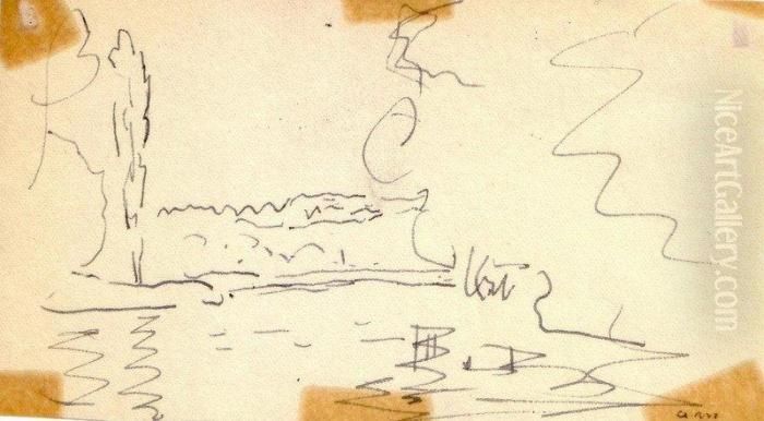 La Frette Herblay Oil Painting by Albert Marquet