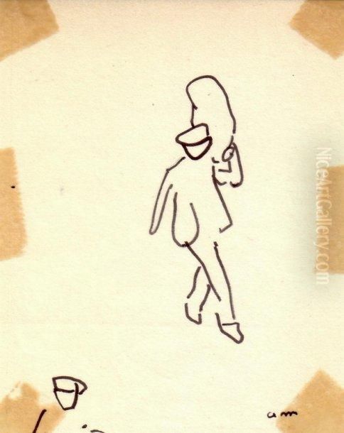 Le Porteur, Marseille Oil Painting by Albert Marquet