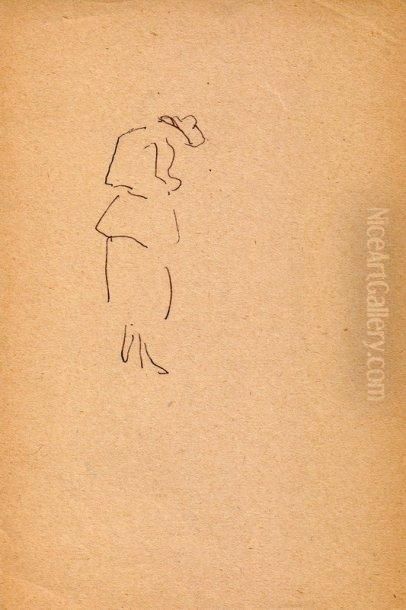 Elegante, La Rochelle Oil Painting by Albert Marquet