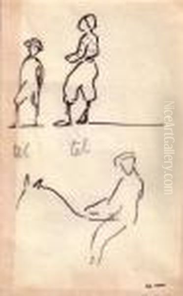 Oasis, Bou Saada Oil Painting by Albert Marquet