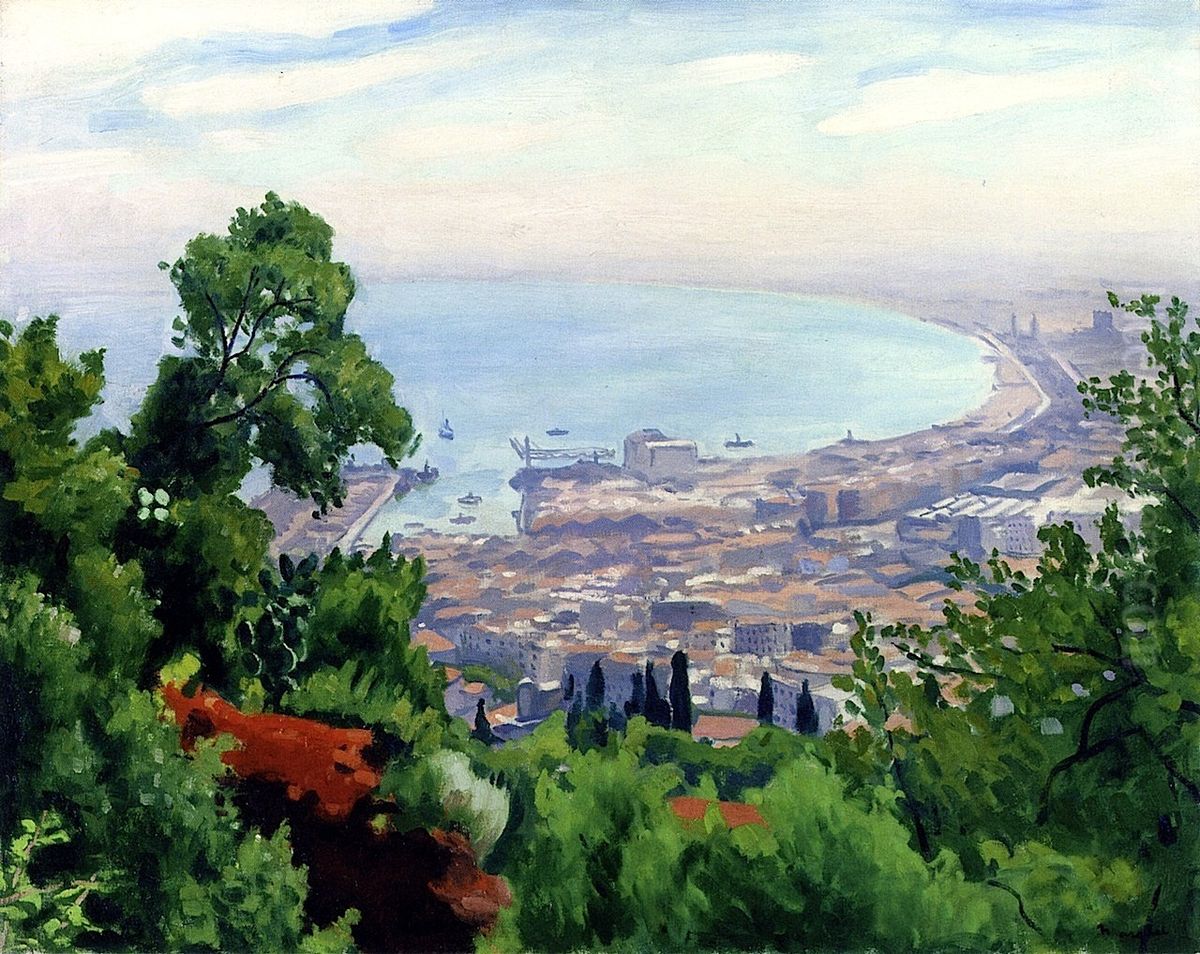 La Baie D'alger Oil Painting by Albert Marquet