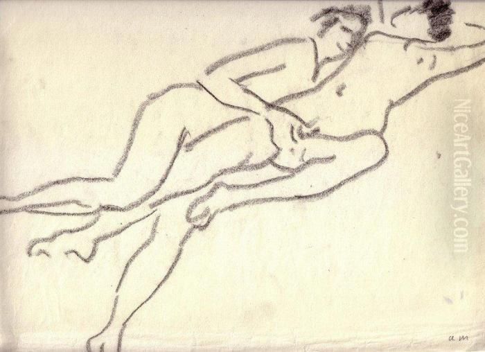 Le Sommeil Oil Painting by Albert Marquet