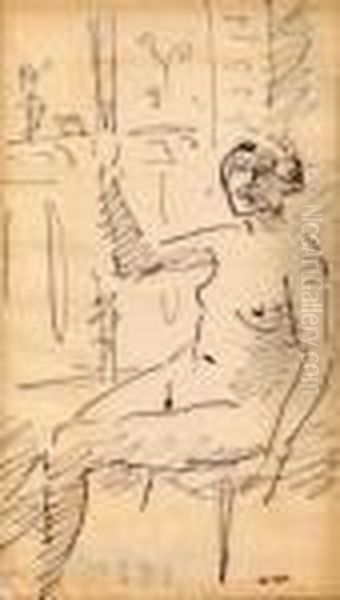 Yvonne, Les Sables D'olonne Oil Painting by Albert Marquet