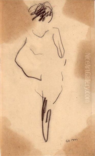 Parisienne Oil Painting by Albert Marquet