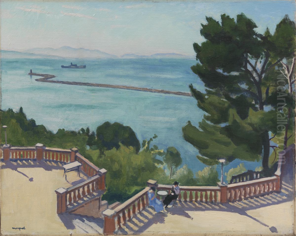 L'estaque Oil Painting by Albert Marquet
