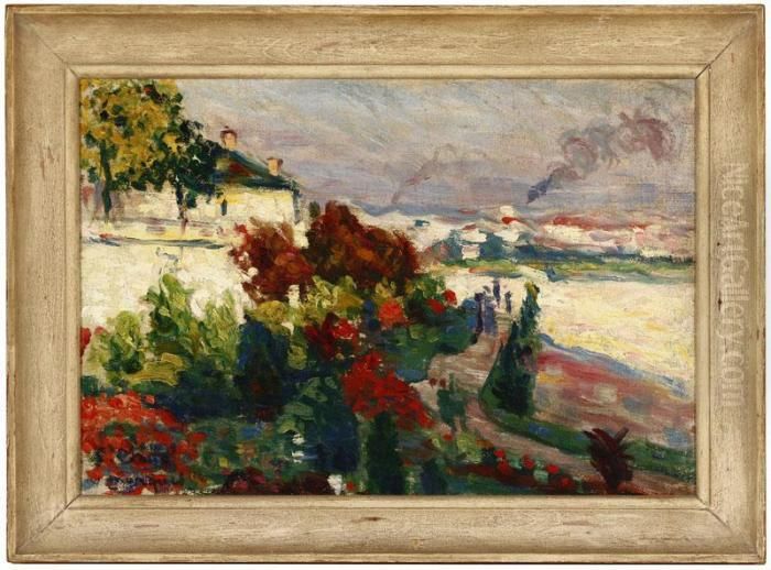 St. Cloud Oil Painting by Albert Marquet