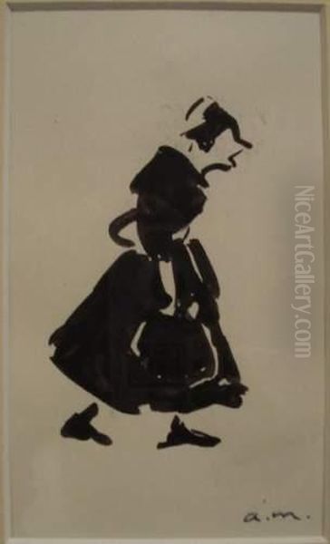 Femme Au Broc Oil Painting by Albert Marquet