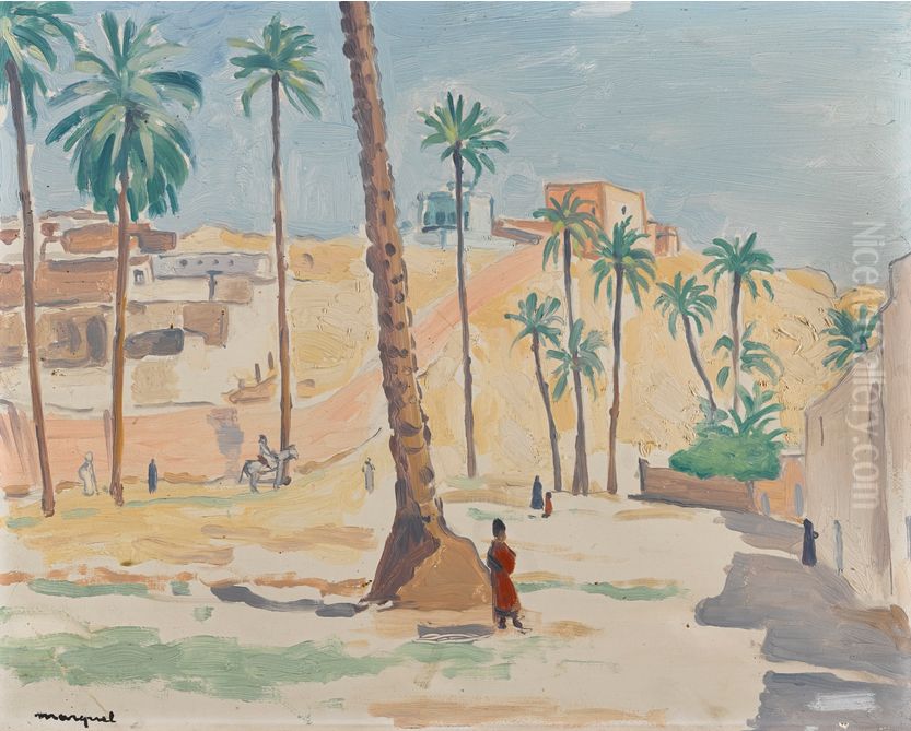La Place Oil Painting by Albert Marquet